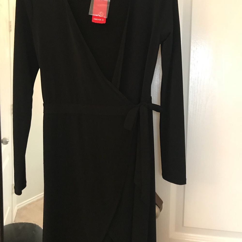 Wrap on dress